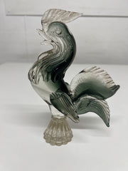 Vintage Glass Rooster/Cockerel Figurine