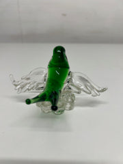 Vintage Murano Art Glass Swallow Bird Paperweight.