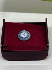 Vintage Caithness Miniature Millefiori Tie Tack/Lapel Pin (Scottish)
