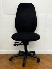 Used Adapt 600 Ergochair in Black Cloth (No Arms)