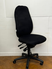 Used Adapt 600 Ergochair in Black Cloth (No Arms)