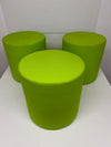 Orangebox Fletcher Green Cloth Drum Stool.