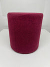 Orangebox Fletcher Mauve Cloth Drum Stool.