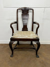 A Victorian Mahogany Elbow Chair/Carver