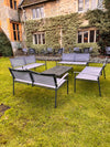 Bespoke High End Aluminium Framed Heavyweight Garden Bench (2 x Seater)