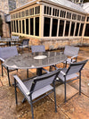 Bespoke High End Oval Marble Garden Table 1600mm x 1000mm