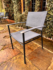 Bespoke High End Aluminium Framed Heavyweight Garden Chairs.