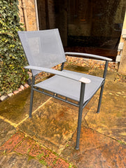 Bespoke High End Aluminium Framed Heavyweight Garden Chairs.