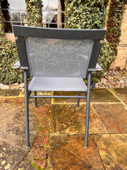 Bespoke High End Aluminium Framed Heavyweight Garden Chairs.