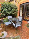 Bespoke High End Marble Garden Table 940mm Diameter