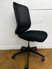 Orangebox Do Chair in Black Cloth/Mesh No Arms