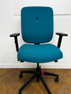 Connection Seating "MY" Teal Cloth Operator Chair