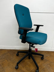 Connection Seating "MY" Teal Cloth Operator Chair