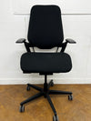 SAVO S3 Black Cloth Swivel Chair