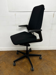 SAVO S3 Black Cloth Swivel Chair