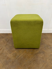 Hitch Mylius  HM51A1 High Cube Green Cloth Square Stool Reception/Breakout Seating