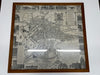 Vintage Reproduction Map "An Exact Delineation of the Famous City of Bristol & Suburbs" by Jacobus Millerd 1673