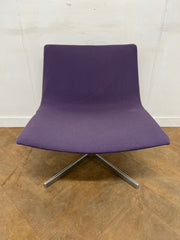 Used Arper Catifa 80 Chair in Purple Cloth