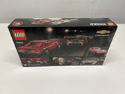 LEGO SPEED CHAMPIONS "CHEVROLET CORVETTE C8.R RACE CAR AND 1969 CHEVROLET CORVETTE" 76903