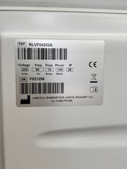 Used Labcold White Sparkfree Laboratory Freezer Model: RLVF04202A 110 Litres