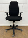Unused/Ex showroom Kinnarps 5000 in Black Cloth with Fully Adjustable Gel Arms