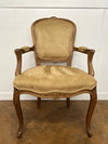 Antique Style French Salon Style Armchair