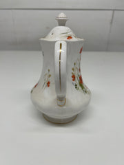 A Vintage Colclough Bone China Teapot "Poppies"
