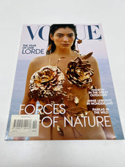 US Vogue Magazine October 2021 "The Year of the Lorde" "Forces of Nature"