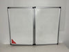 Used Nobo Enamel Folding Whiteboard/Noticeboard