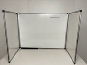 Used Nobo Enamel Folding Whiteboard/Noticeboard