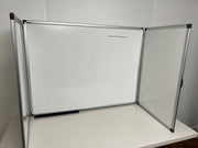 Used Nobo Enamel Folding Whiteboard/Noticeboard