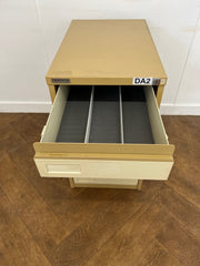 Used Microstor Steel 5 Drawer Index Cabinet.