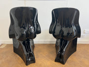 Italian Design Chairs Casamania "Him & Her" Designed by Fabio Novembre (Ex display)