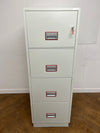 Used Phoenix 2244 4 Drawer Fireproof Filing Cabinet.