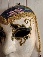 Vintage Venetian Handcrafted  Carnival/Masquerade Ball Mask