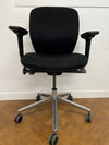 Used Orangebox Joy Operator Chair in Black with Aluminium Base