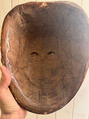 Hand-Carved Songye Kifwebe mask from the Democratic Republic of the Congo.