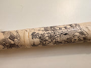 Antique Collectible Decorative Asian Bone Opium Pipe.