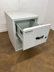 As New Chubb Fire Resistant 2 Drawer Filing Cabinet.