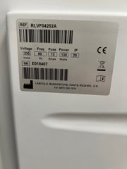 Used Labcold White Sparkfree Under Counter Laboratory Freezer Model: RLVF04202A