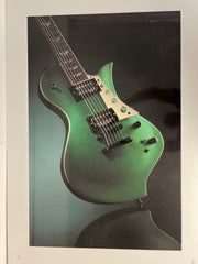 Photoprint on Foam Board of a Fernandes Ravelle Dave Kushner Guitar