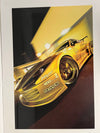 Photoprint on Foam Board of Top Secret Toyota Supra V12 Twin Turbo