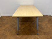 Used Offquest Maple 1600mm x 800mm Meeting Table