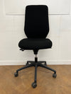 Used Verco Black Cloth Operator Chair (No Arms)