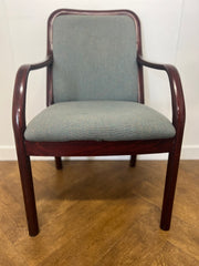 Used Vintage Verco Rosewood Meeting/Boardroom 4 Legged Armed Chair (2001)