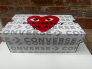 Comme De Garcon Play Converse Heat Chuck Taylor All Star 70 Low Top Trainers Size 6