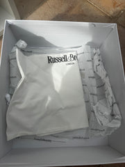 Russell and Bromley Combat Chelsea Leopard Skin Boot Size 6 Brand New in the Box