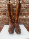 Prada Python Knee High Boots Size 7