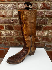 Prada Python Knee High Boots Size 7