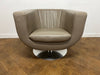 Used B&B Italia Tulip Chair in Espresso Leather Designed by Jeffrey Bernett (2000)